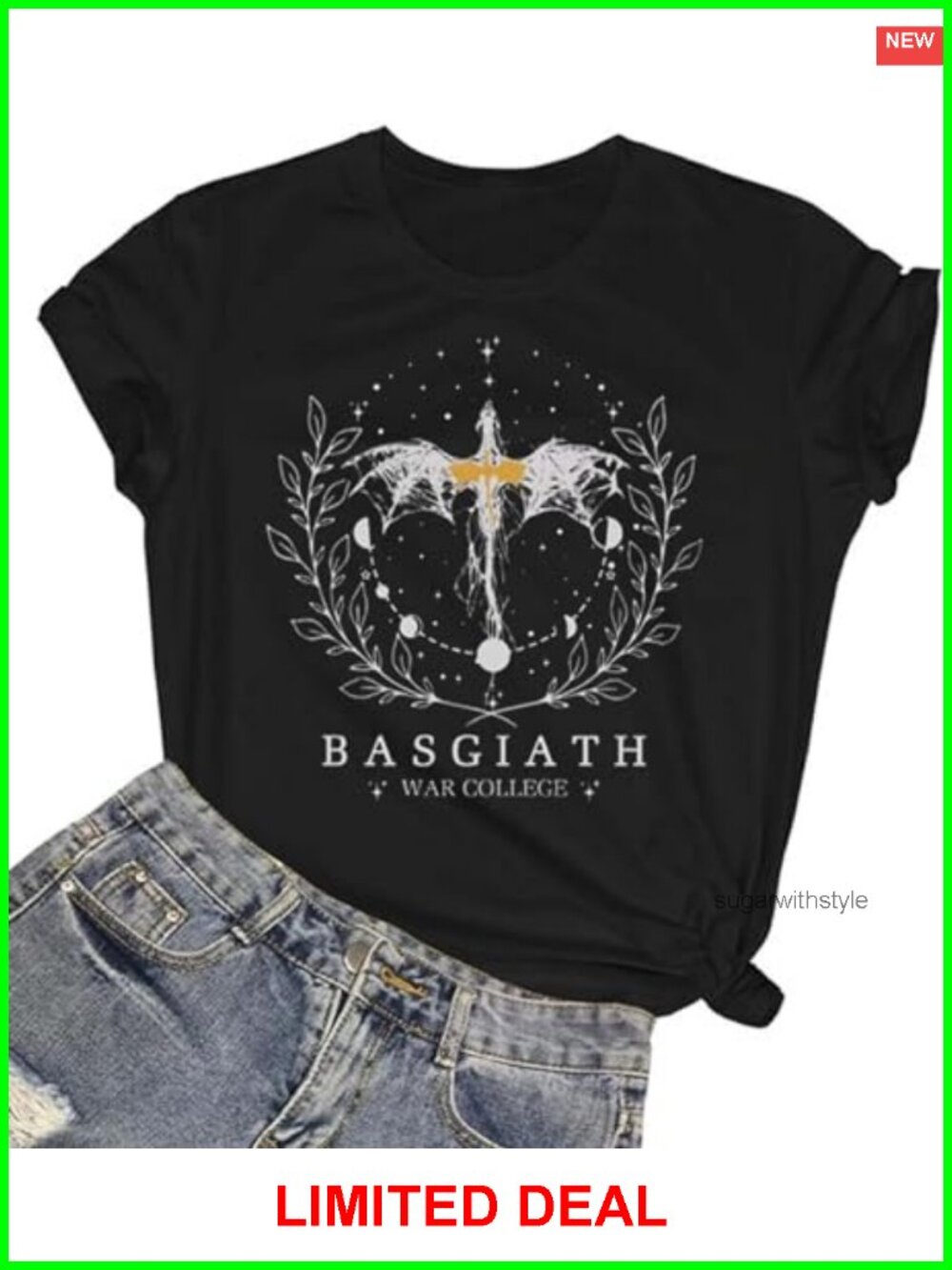 Basgiath War College Dragon Rider Graphic T-Shirt Bookish Short Sleeve Tee